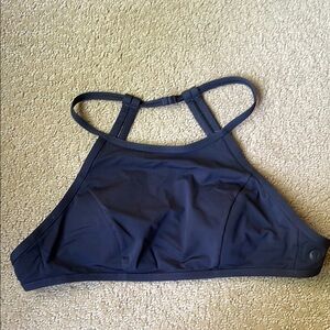 Lululemon Black Sports Bra Swim Top